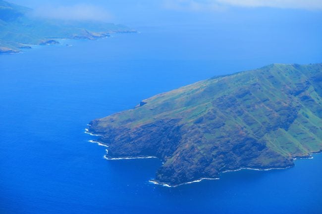 Aerial View Hiva Oa Marquesas Islands French Polynesia