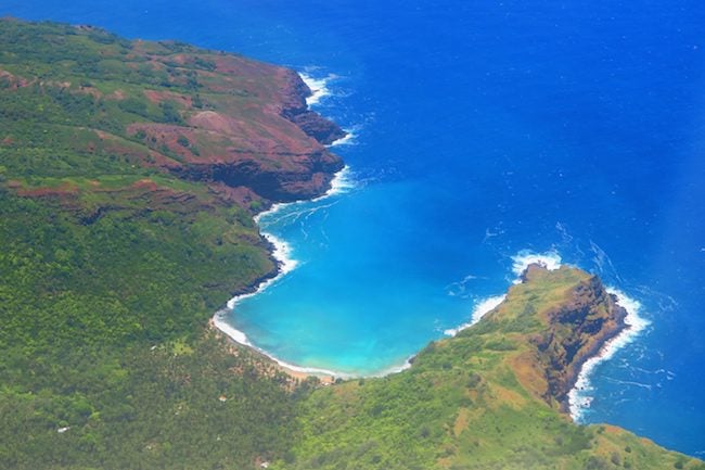 Aerial View Hiva Oa Marquesas Islands French Polynesia