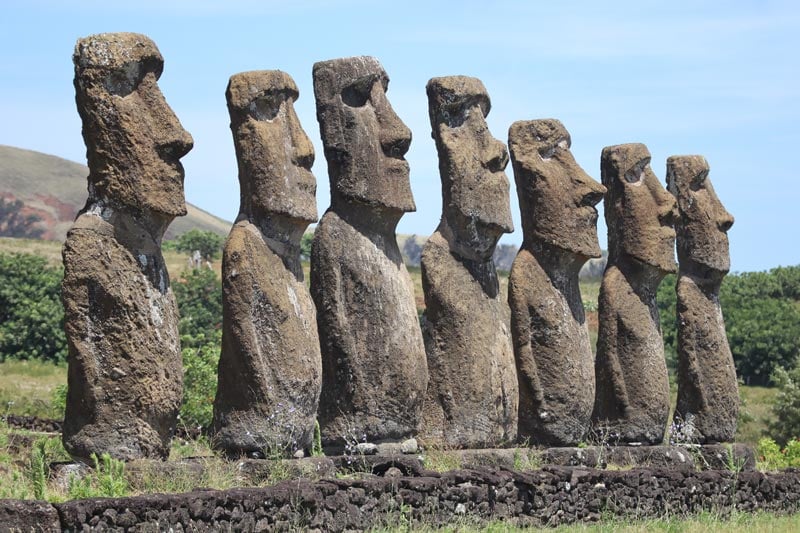 Ahu Akivi - Easter Island