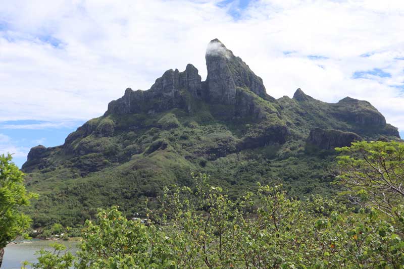 Bora Bora 4X4 Natura Discovery Tour French Polynesia - mount otemanu view