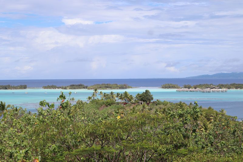 Bora Bora 4X4 Natura Discovery Tour French Polynesia - view of lagoon