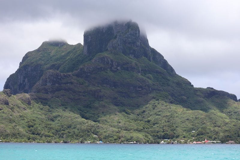 Bora Bora Lagoon tour French Polynesia mount otemnau