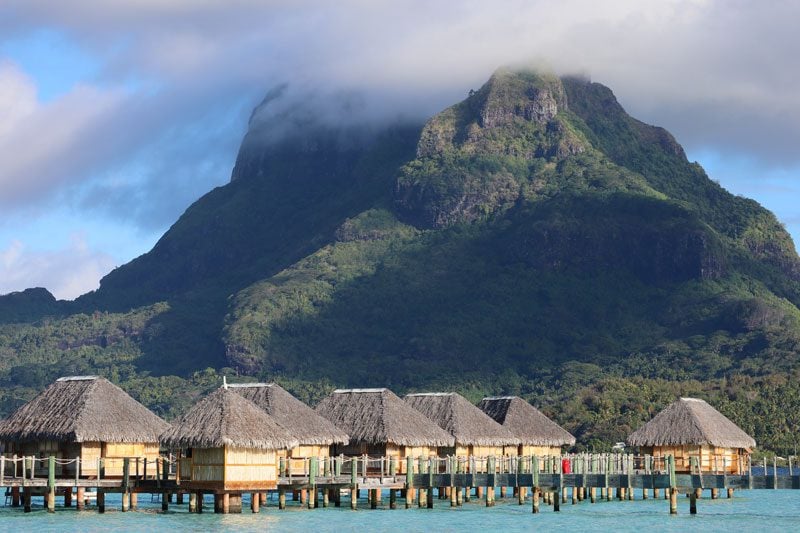 Bora Bora Pearl Beach Resort - overwater bungalows view