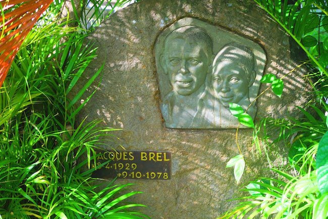 Calvaire Cemetery Hiva Oa Marquesas Islands French Polynesia Jacques Brel grave