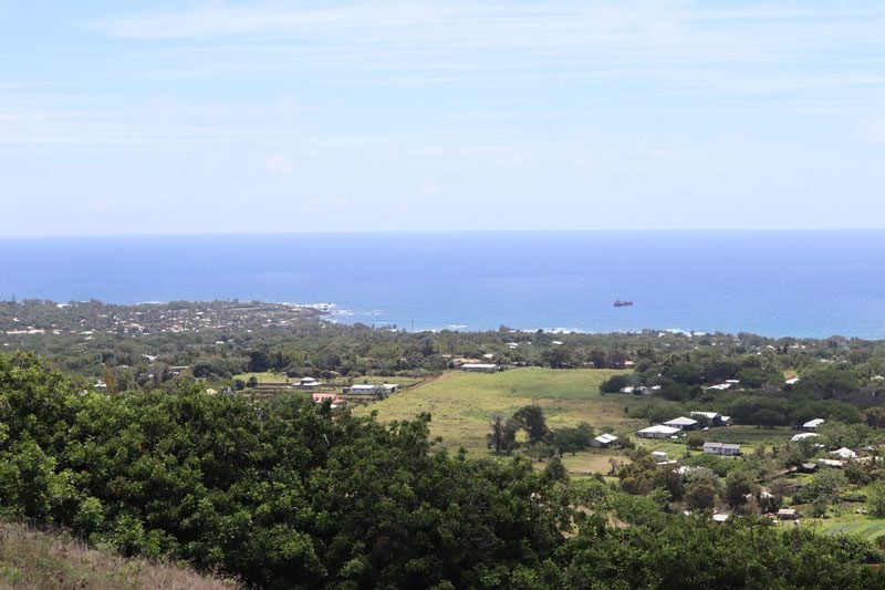 Easter Island coastline from Puna Pau - Easter Island