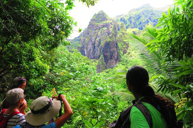 Hakaui Valley Vaipo Waterfall hike Nuku Hiva Marquesas Islands French Polynesia