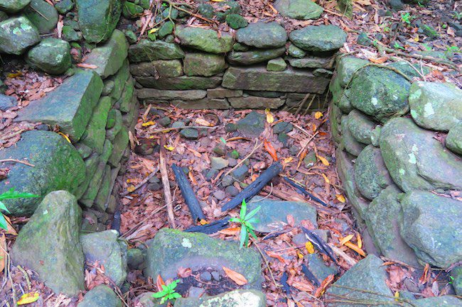 Hakaui Valley Vaipo Waterfall hike food storage pit Nuku Hiva Marquesas Islands French Polynesia