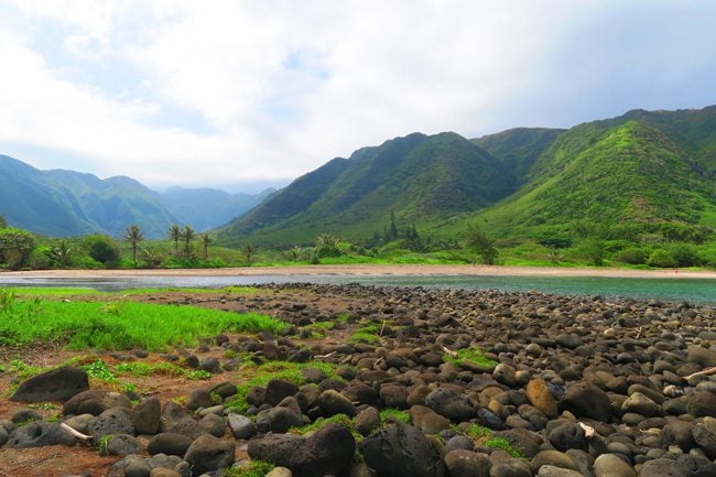 Halawa Beach Molokai Hawaii