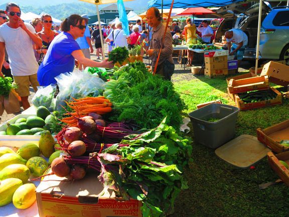 Hanalei Farmers Market - Kauai - Hawaii