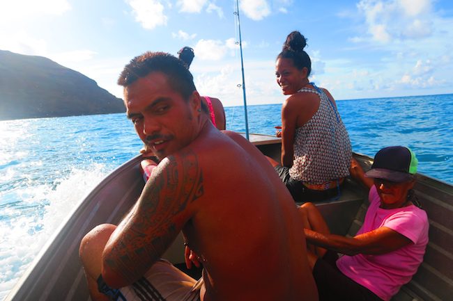 Hanatekuua Bay Hike Hiva Oa Marquesas Islands French Polynesia with locals
