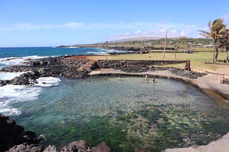 Hanga Vare Vare pool - Easter Island Hanga Roa