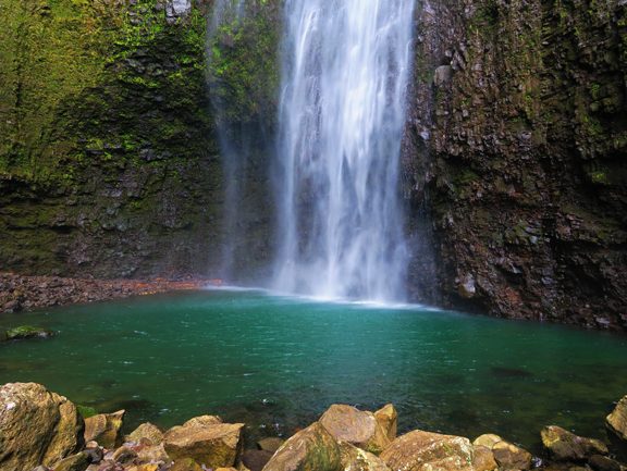 Hi'ilawe Falls - Wapio Valley - Big Island Hawaii