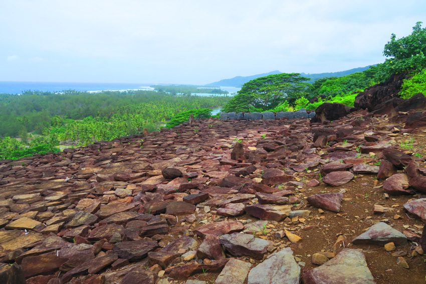 Huahine - French Polynesia - Ancient Temple - Matira Hill