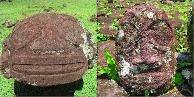Lipona archeological site Hiva Oa Marquesas Islands French Polynesia