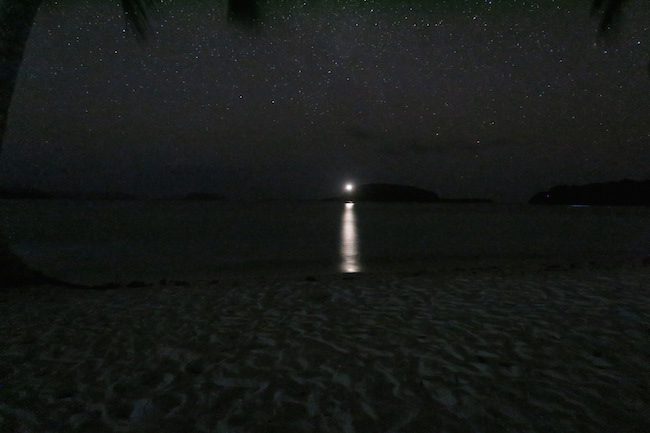 Lonnoc Beach Bungalows Santo Island Vanuatu - Night Sky