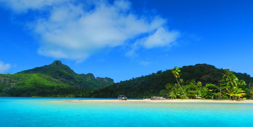 Maupiti - French Polynesia - Tropical Beach