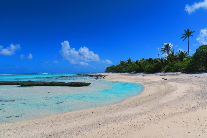 Motu Auira - Maupiti - French Polynesia - Natural Pool