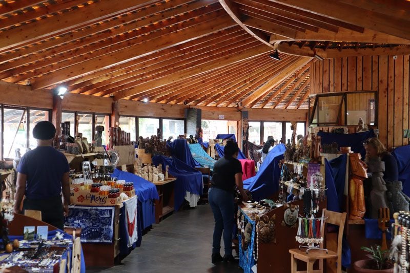 New crafts market Hanga Roa - Easter Island