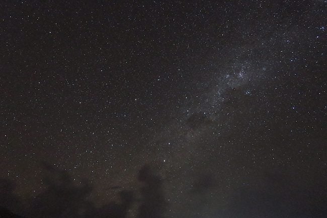 Night sky Milky Way Hiva Oa Marquesas Islands French Polynesia