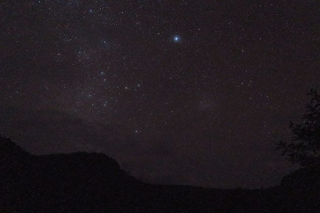 Night sky Nuku Hiva Marquesas Islands French Polynesia