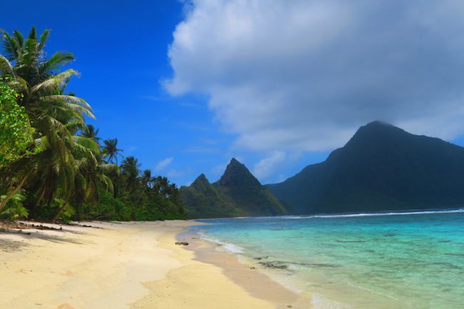Ofu Tropical Beach American Samoa 1