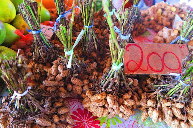 Peanuts in Port Vila Central Market - Vanuatu