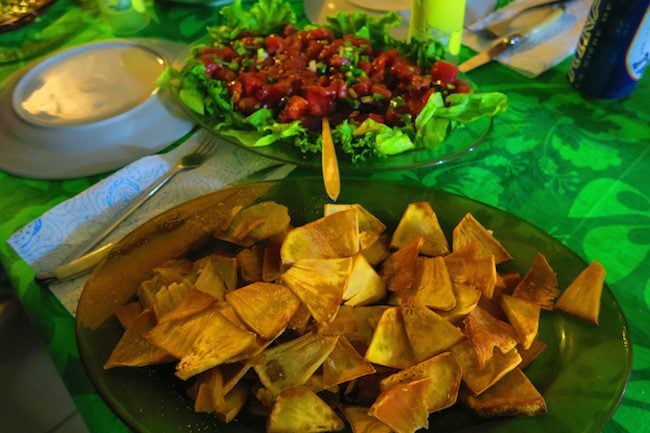 Pension Koku’u dinner Nuku Hiva Marquesas Islands French Polynesia