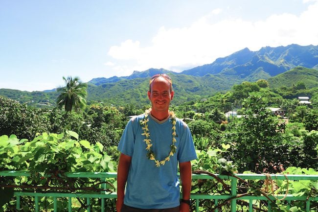 Pension Koku’u selfie Nuku Hiva Marquesas Islands French Polynesia