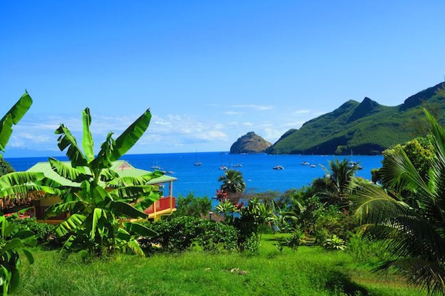 Pension Koku’u view Nuku Hiva Marquesas Islands French Polynesia