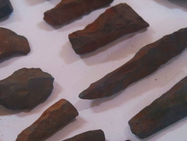 Pitcairn Island Museum - ancient Polynesian settlement artifacts stone tools