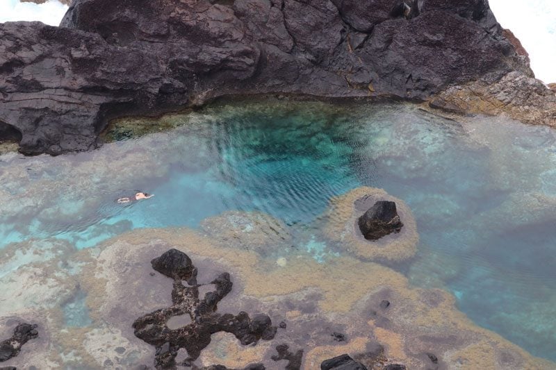 Pitcairn Island - St Pauls Pool snorkel