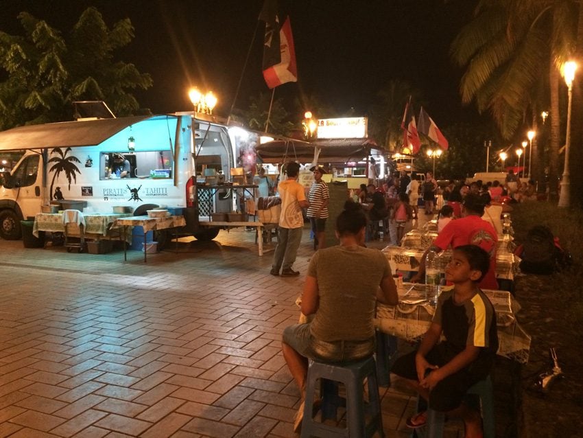 Place Vaiete Roulottes - Papeete - Tahiti - French Polynesia