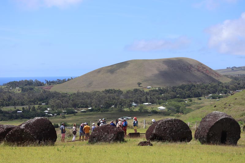 Puna Pau pukao quarry - Easter Island