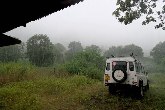 Rain Nuku Hiva Marquesas Islands French Polynesia