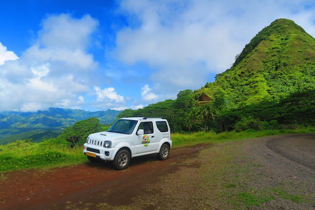 Road trip Hiva Oa Marquesas Islands French Polynesia