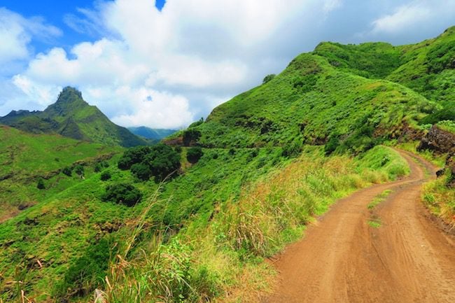 Road trip Hiva Oa Marquesas Islands French Polynesia offroad