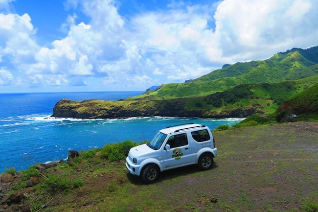 Road trip Hiva Oa Marquesas Islands French Polynesia