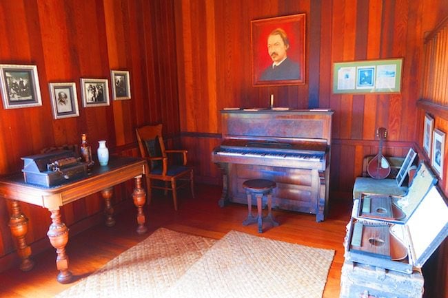 Robert Louis Stevenson Museum Apia Samoa - music room