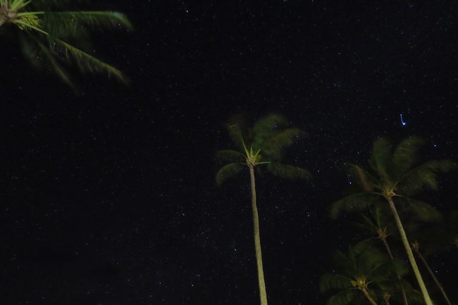 Stars at night in Molokai Hawaii - night sky