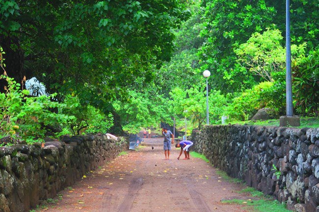 Tahuata Day Trip Hiva Oa Marquesas Islands French Polynesia Hapatoni village main street