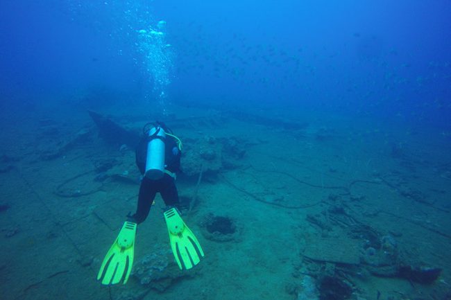 Wreck Diving SS President Coolidge Vanuatu