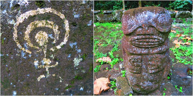 archeological site Nuku Hiva Marquesas Islands French Polynesia