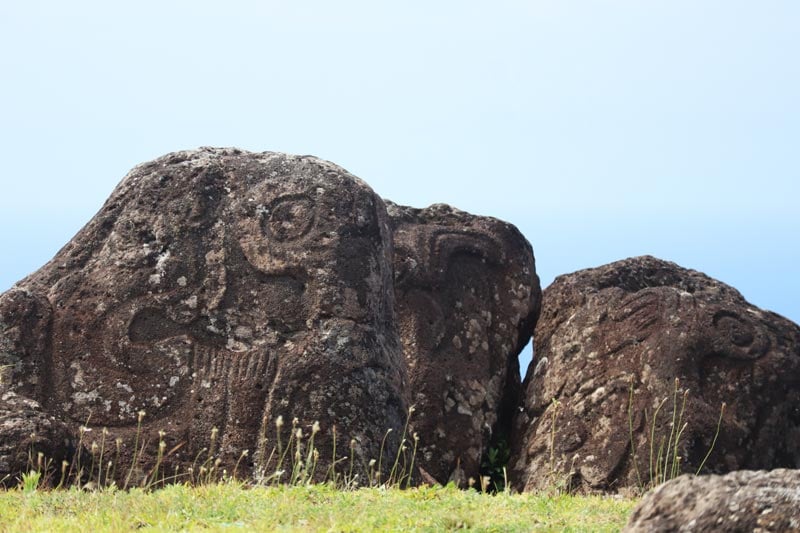 birdman Petroglyphs - Orongo - Easter Island