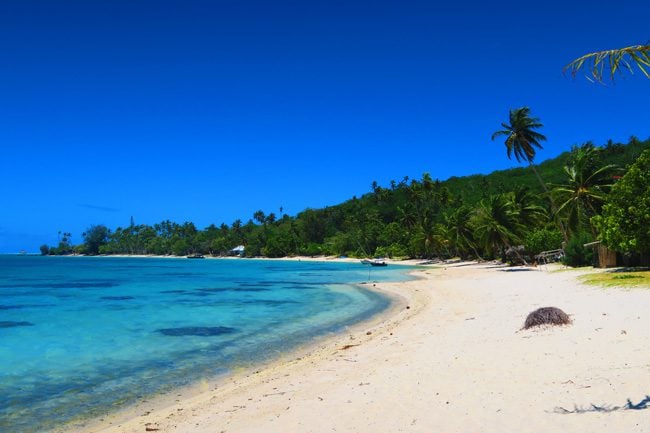 matira beach bora bora french polynesia