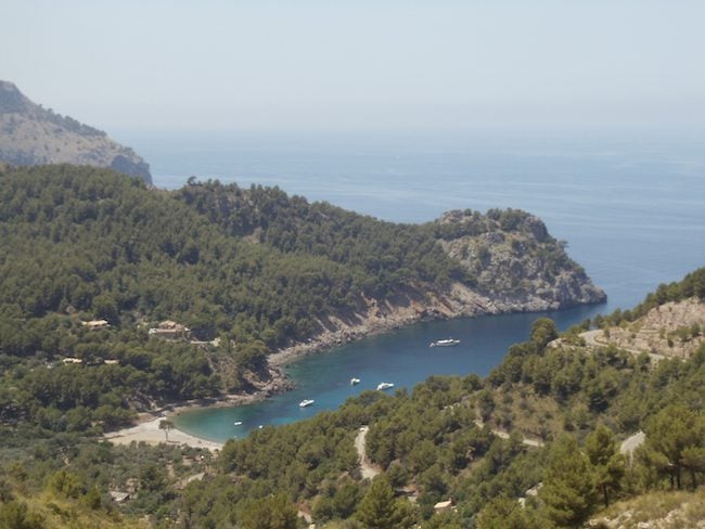 Cala Tuent Mallorca lookout point