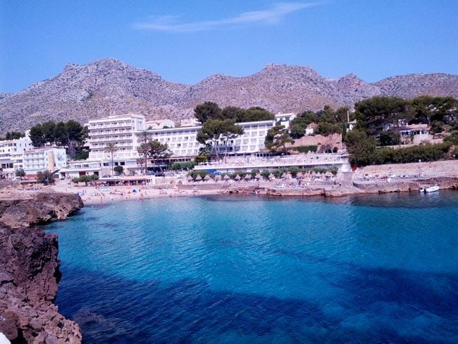 Cala san Vincente Beach Mallorca