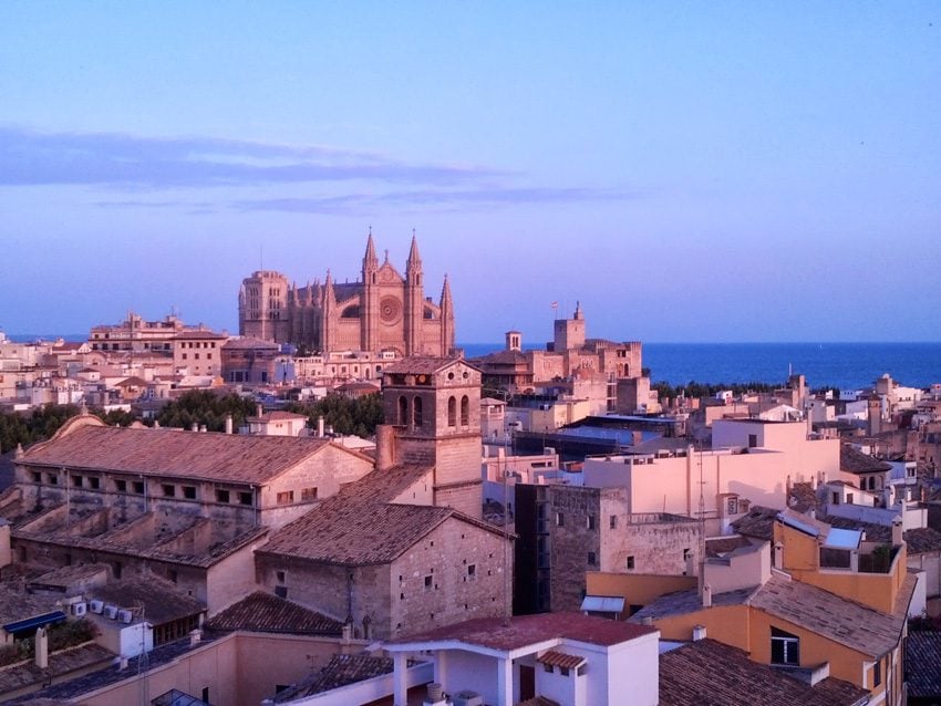 Palma Cathedral in Mallorca