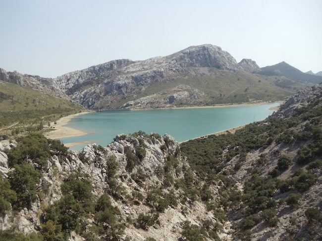 The emerald lakes Mallorca