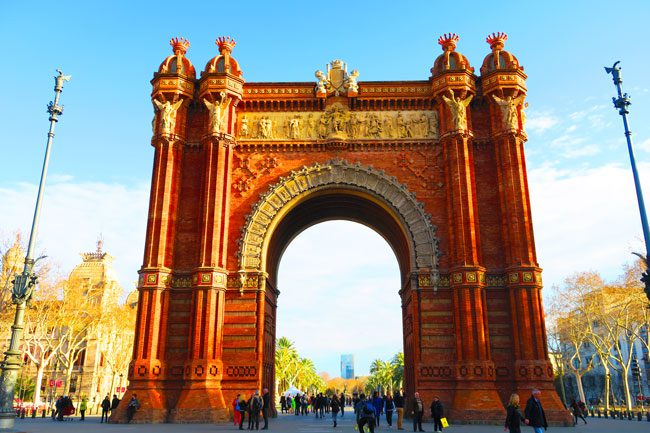 Arc de Triomf Barcelona