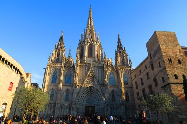 Barcelona-Cathedral-Exterior